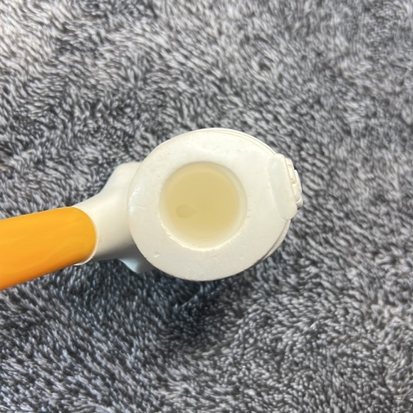 HAND CARVED MAN GENUINE BLOCK MEERSCHAUM PIPE VINTAGE MADE IN TURKEY - Picture 11 of 12